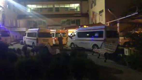 Сегодня ночью в инфекционной больнице «Норк»