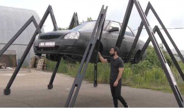 «Լադա–սարդը»․ կրասնոդարցի Վահան Միքայելյանը զարմացնում է արտասովոր մեքենայով