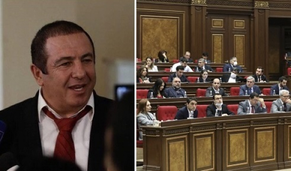 Парламент удовлетворил ходатайство генпрокурора об аресте Гагика Царукяна (видео)