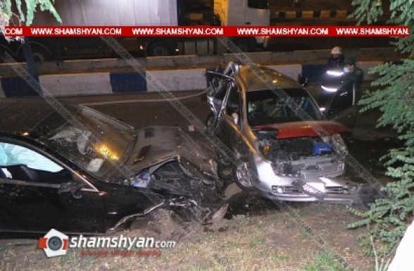 Երևանում բախվել են «Mercedes», «Hyundai» ու «Nissan» մակնիշի ավտոմեքենաները. կա 4 վիրավոր