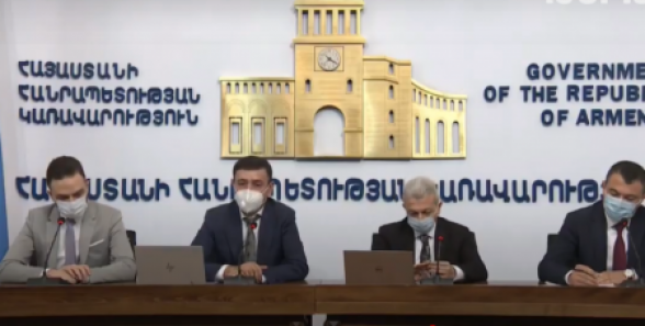 Ֆինանսների նախարար Ատոմ Ջանջուղազյանի, պատգամավոր Բաբկեն Թունյանի և Կադաստրի պետ Սուրեն Թովմասյանի ճեպազրույցը (տեսանյութ)