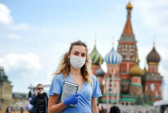 Մոսկվայում հուլիսի 13-ից չեղարկվելու է փողոցներում պարտադիր դիմակ կրելու ռեժիմը