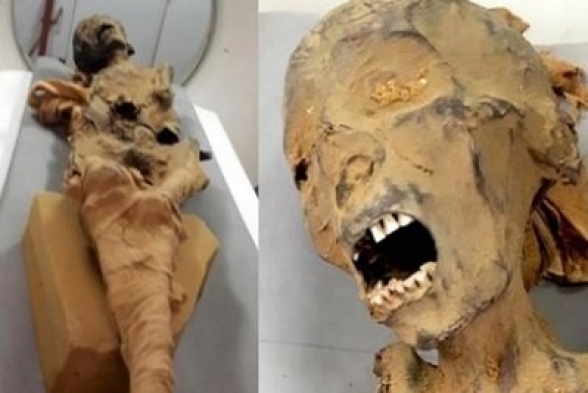Համակարգչային տոմոգրաֆիան բացահայտել է «ճչացող կնոջ մումիայի» գաղտնիքը