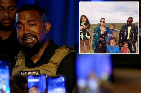 Ким Кардашьян хотела запереть Канье Уэста с психиатром после предвыборного выступления мужа