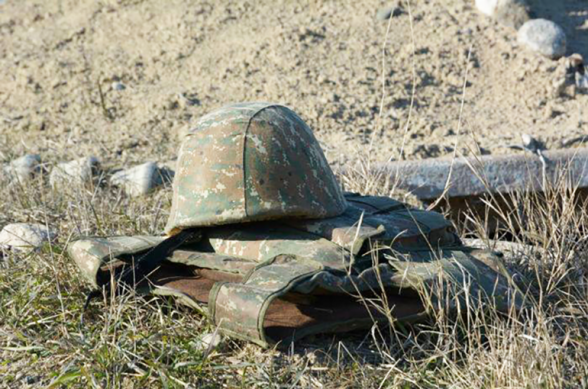 В результате выстрела со стороны противника погиб армянский военнослужащий