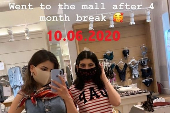 Երբ ասում ես, որ մարտից խանութ չես գնացել, բայց հունիսին նկարվում ես խանութում (լուսանկար)