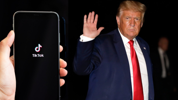 Трамп решил заблокировать «TikTok» на территории США