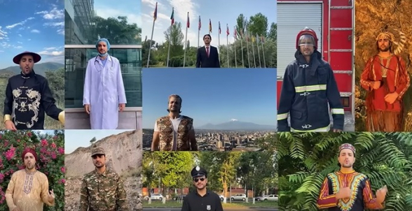 Գոռ Սուջյանը երգով հորդորում է սիրով լցնել մարդկանց սրտերը