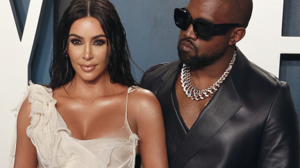 Развода не будет: Кардашьян расплакалась, увидев Канье Уэста после разлуки (видео)