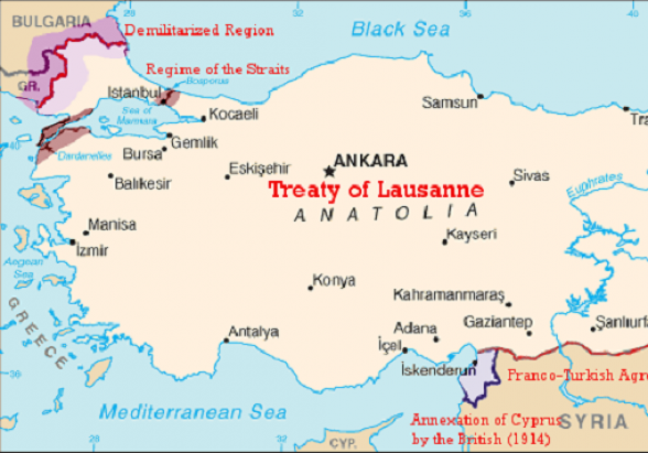 Հունաստանը կոչ է արել Թուրքիային վերանայել Լոզանի պայմանագիրը