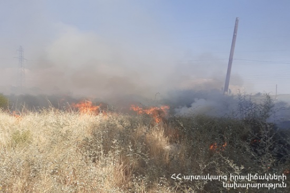 Հրշեջ-փրկարարները մարել են ընդհանուր 40.3 հա տարածքում բռնկված հրդեհները