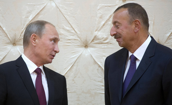 Алиев обсудил с Путиным поставки военных грузов в Армению