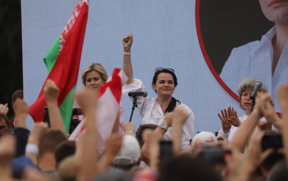 Белорусская оппозиция призывает к продолжению протестов