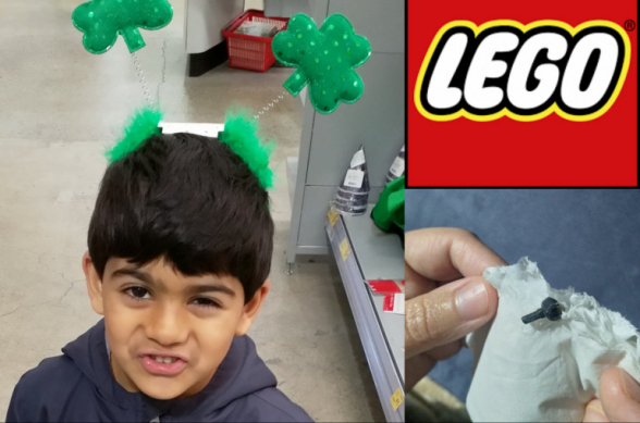 Նոր Զելանդիայում Lego-ի մասնիկը երկու տարի անց դուրս է ընկել երեխայի քթից