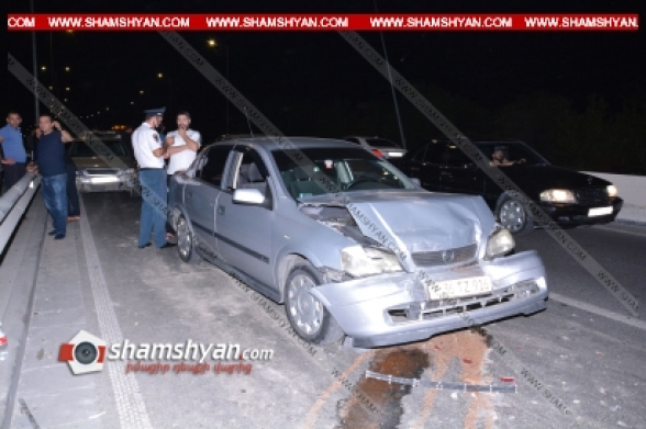 Երևանում բախվել են 4 Opel-ներ․ կա վիրավոր