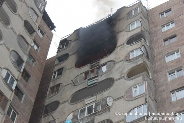 Երևանում գազի արտահոսք է տեղի ունեցել բնակարանում՝ հրդեհի բռնկմամբ․ կա տուժած