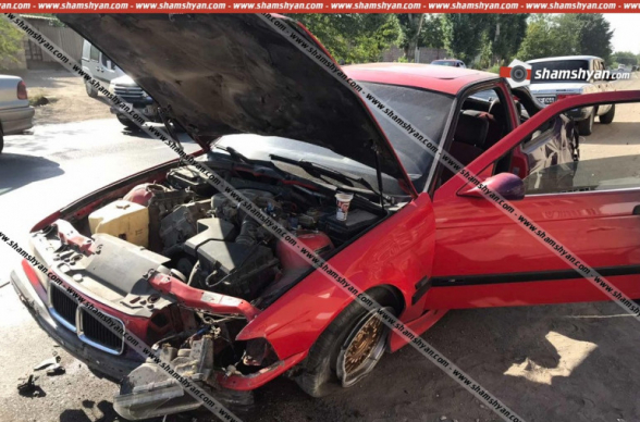 Այնթափ գյուղում իրար են բախվել Mercedes և BMW մակնիշների ավտոմեքենաները․ վարորդներից մեկը տեղափոխվել է «Մասիս» ԲԿ