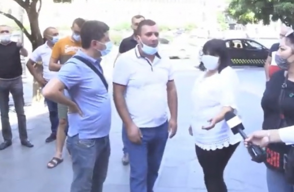 Акция протеста против повышения таможенных пошлин (видео)