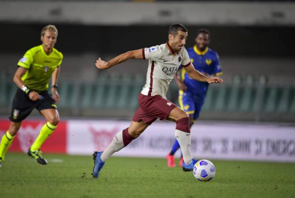 «Рома» на выезде сыграла вничью в матче 1-го тура Серии А