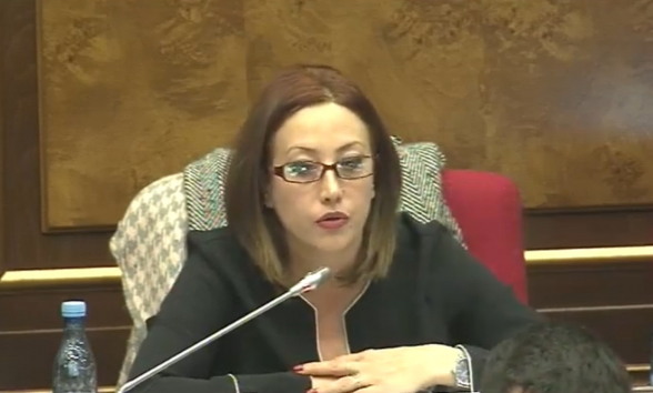 Депутат от фракции «Мой шаг» Гаяне Абрамян решила сдать мандат