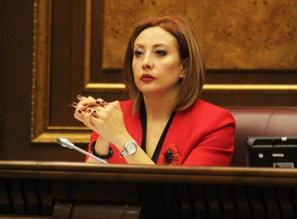 Մանդատը վայր դրած իմքայլական պատգամավոր Գայանե Աբրահամյանի հայտարարությունը