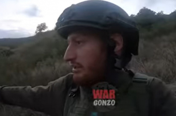 Ռուս զինթղթակիցը հայտնաբերել է ՊԲ-ի կողմից խոցված ադրբեջանական ինքնաթիռի մնացորդները (տեսանյութ)