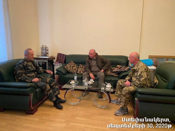 3 президента в Арцахе (фото)