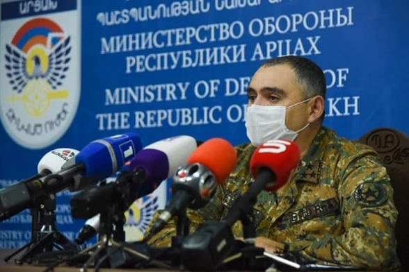 С армянской стороны погибли еще 54 военнослужащих: пресс-конференция замкомандующего АО Артура Саркисяна (видео)