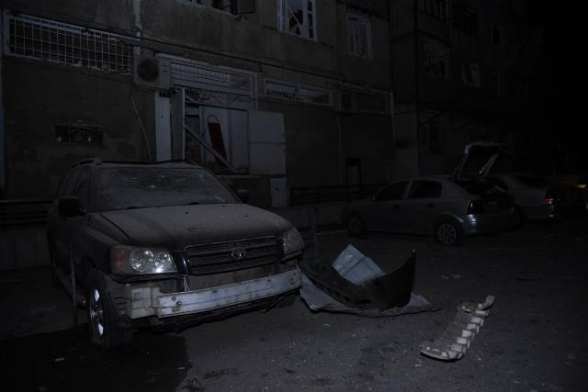 Տեսանյութ Ստեփանակերտից․ Ադրբեջանական զինված ուժերը մի քանի հարված են հասցրել