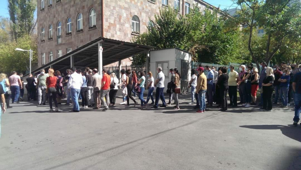 Արյունաբանականի հերթն է․ մի քանի րոպե էր պետք հավաքվելու համար