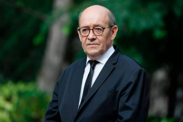 Франция готова содействовать прекращению огня в Нагорном Карабахе – глава МИД Франции