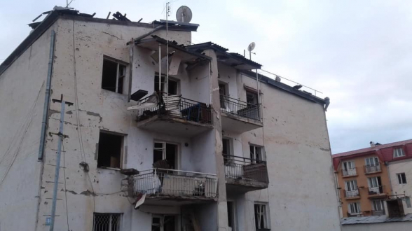 Азербайджан вновь обстрелял Степанакерт