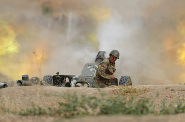 Առավոտյան հակառակորդի կողմից վերսկսվել են հրետանու կրակով ուղեկցվող հրաձգությունները