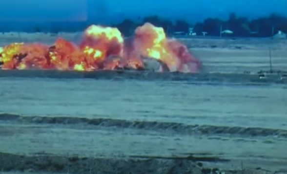Արևելյան ուղղությամբ խոցվել է թշնամու «ԱՆ-2» տիպի անօդաչու ռմբակոծիչ ինքնաթիռ (տեսանյութ)