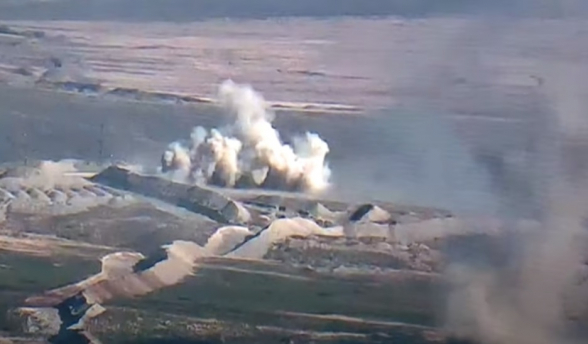 Армия обороны пресекла попытку продвижения врага и уничтожила наступающую пехоту (видео)