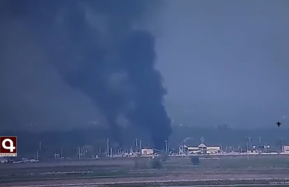 Уничтожение объектов военной инфраструктуры врага (видео)