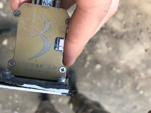 Армия обороны Арцаха сбила очередной БПЛА Bayraktar TB2 (фото, видео)