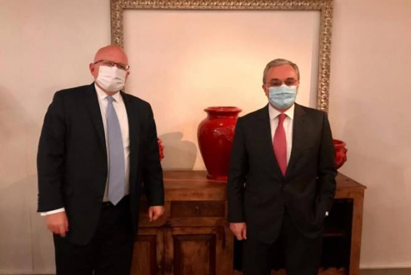 Глава МИД Армении встретился с представителем Госдепа США