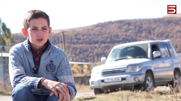 14-ամյա Վահեն սպասում է պատերազմից՝ խաղաղություն «ճանապարհի» բացմանը, որ ընտանիքին հետ տանի տուն