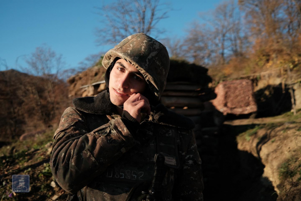 Առաջնագծի տղերքը (լուսանկար)