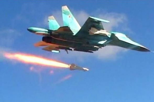 Ռուսական ռազմական ինքնաթիռները Սիրիայի կենտրոնական մասում պայթեցրել են ԻՊ-ի թաքստոցները