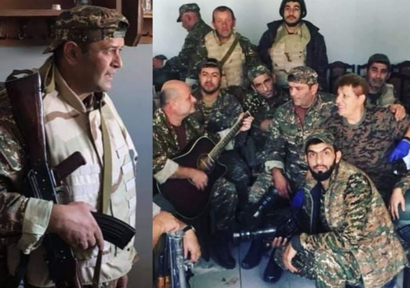 «Господа офицеры»: певец Арсен Сафарян на несколько часов сменил автомат на гитару