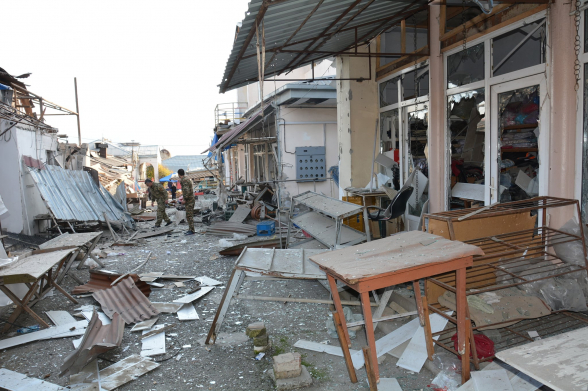 Առավոտյան հրթիռակոծվել է Ստեփանակերտը. թիրախում կենտրոնական շուկան է եղել, ավերվել է նաև բնակելի տուն (լուսանկար, տեսանյութ)