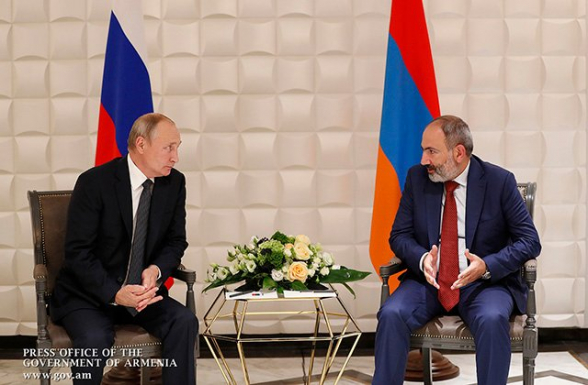 Никол Пашинян направил письмо Владимиру Путину