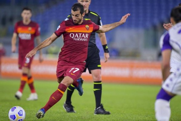 «Рома» победила «Фиорентину»: Мхитарян – автор голевой передачи (видео)