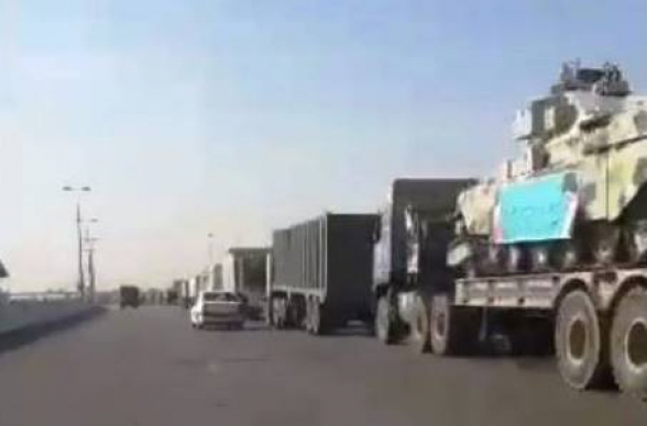 Иран перебрасывает дополнительные подразделения и бронетехнику к границе с Нагорным Карабахом (видео)