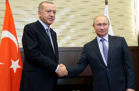 Путину и Эрдоган обсудили трехстороннее заявление по Карабаху