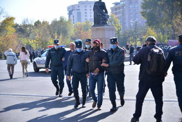 41 подвергнутый приводу с площади Свободы гражданин уже выпущен