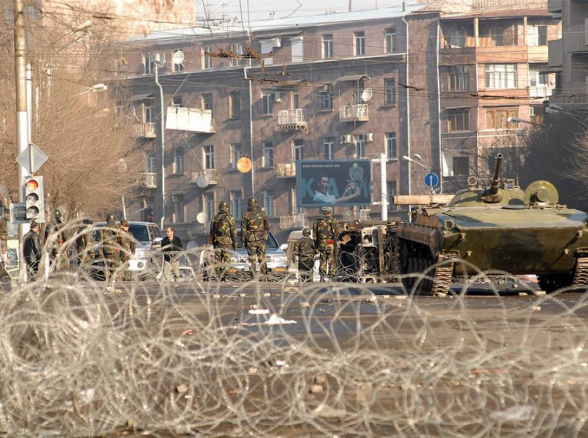 Լուսակերտի զորամասից Երևան է տեղափոխվում 5 ավտոբուս զորք