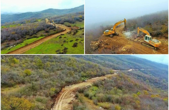 Ադրբեջանը կառուցում է Ահմադբեյլի-Ֆիզուլի-Շուշի 101 կմ երկարությամբ նոր ավտոճանապարհ